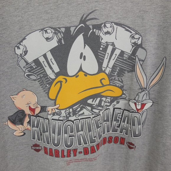 Harley-Davidson Other - Harley Davidson Knucklehead Looney Tunes Men's 3XL